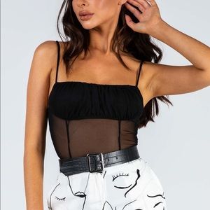 Martha bodysuit Black